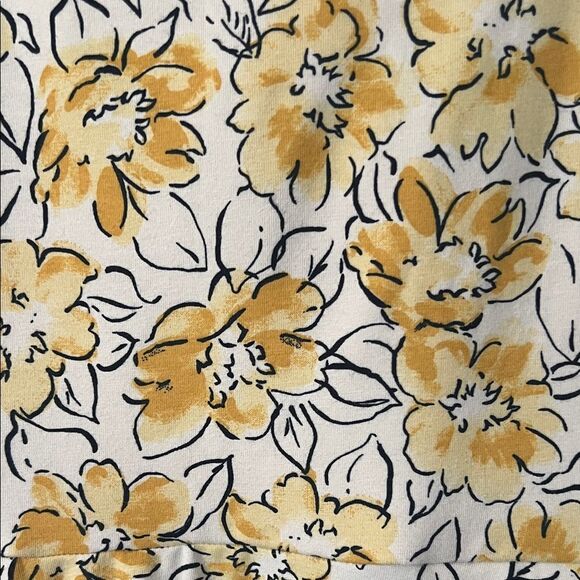 NWT Pact Reverie Floral Yellow Organic Cotton Tie Back Halter With Pockets in M - Picture 8 of 14